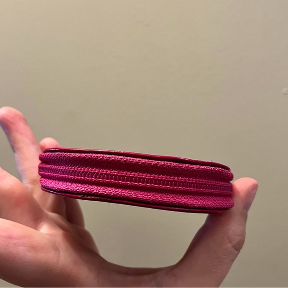 Pink Peace Symbol Coin Purse - Picture 4 of 7